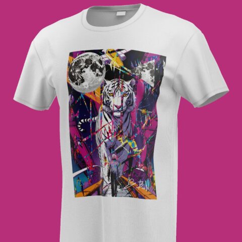 Men T Shirt Mockup, Front View (1)