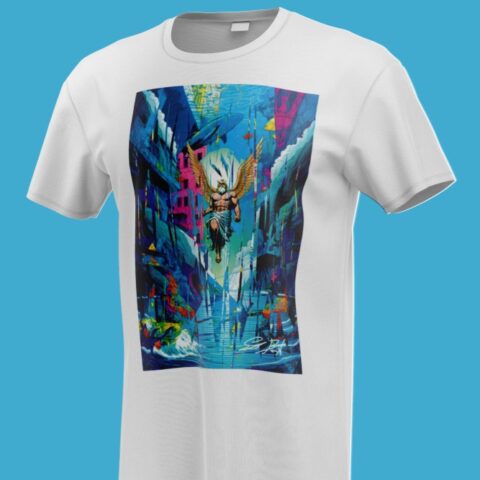 Men T Shirt Mockup, Front View (36)