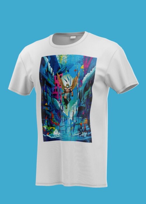 Men T Shirt Mockup, Front View (36)