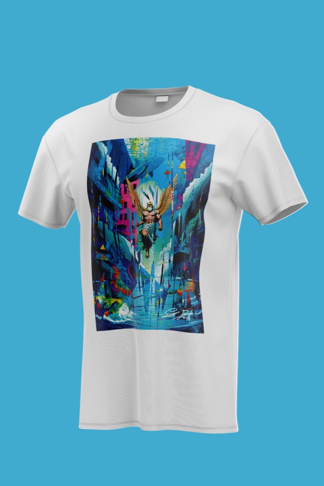 Men T Shirt Mockup, Front View (36)